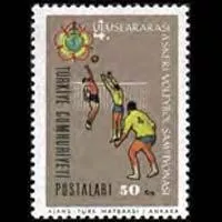 1966 4.ULUSLARARASI ASKERİ VOLEYBOL ŞAMPİYONASI MNH