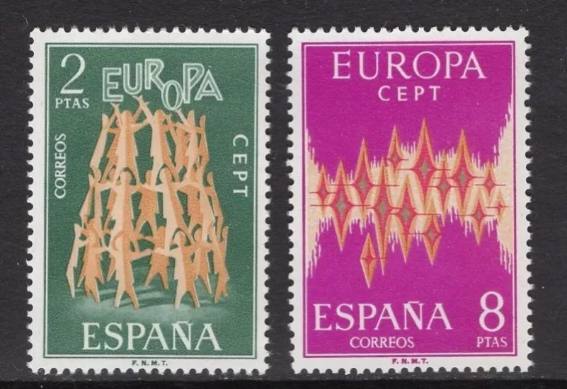 1972 İSPANYA EUROPA CEPT