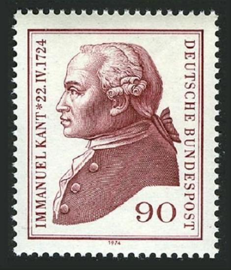 ALMANYA 1974 IMMANUEL KANT DOĞUMUNUN 250. YILI 
