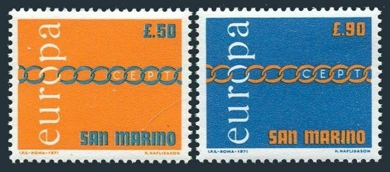 1971 SAN MARİNO EUROPA CEPT