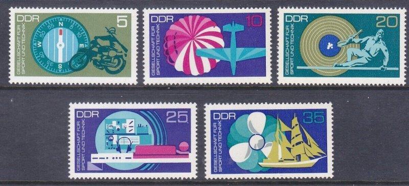 ALMANYA DDR 1972 Spor ve Teknoloji Derneği
