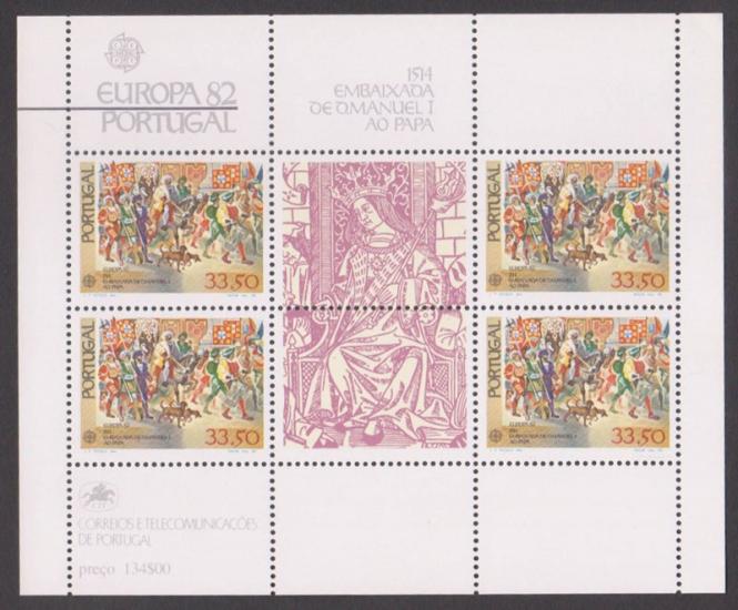 1982 PORTEKİZ EUROPA CEPT - Tarihi Olaylar