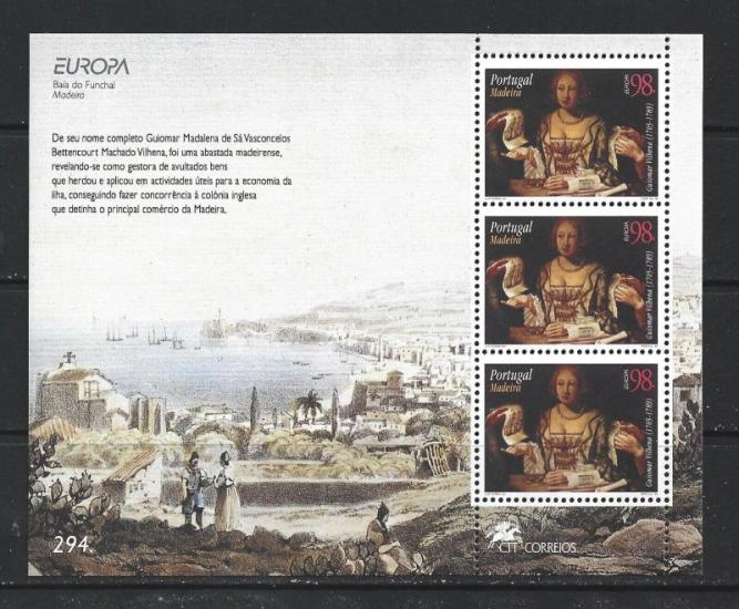 1996 MADEİRA PORTEKİZ EUROPA CEPT