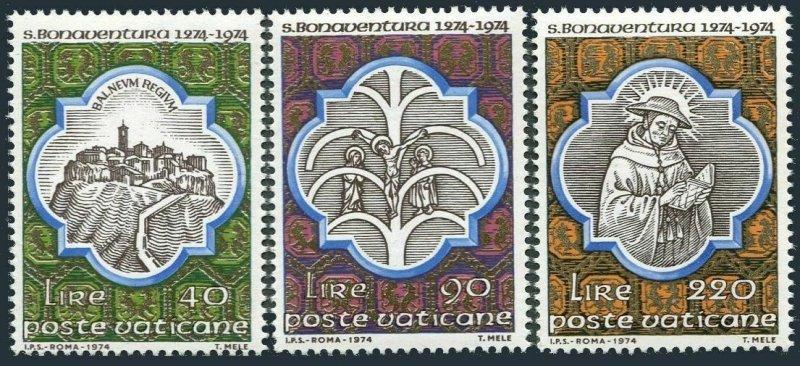 VATİKAN 1974 Bonaventura Bagnoregio’nun Ölümünün 700. Yıldönümü