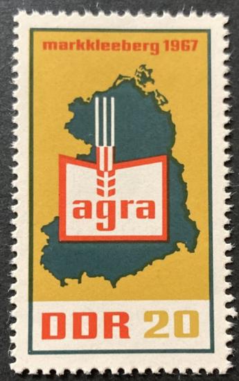 ALMANYA DDR 1967 Markkleeberg Tarım Sergisi