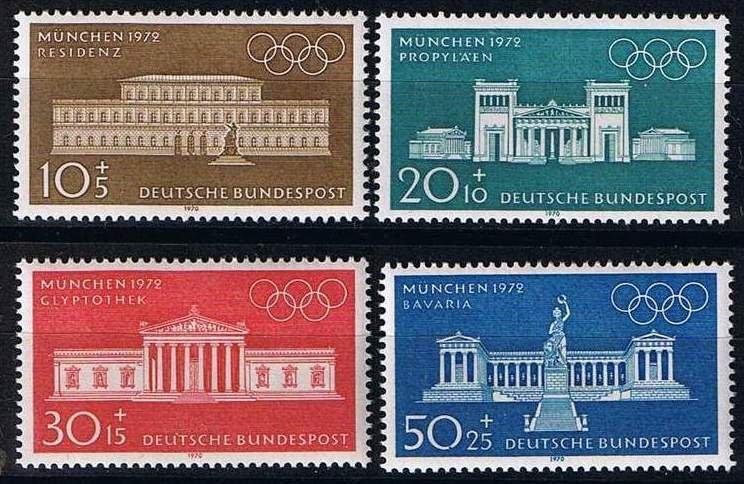 ALMANYA 1970 MÜNCHEN 1972 OLİMPİYATLARI 