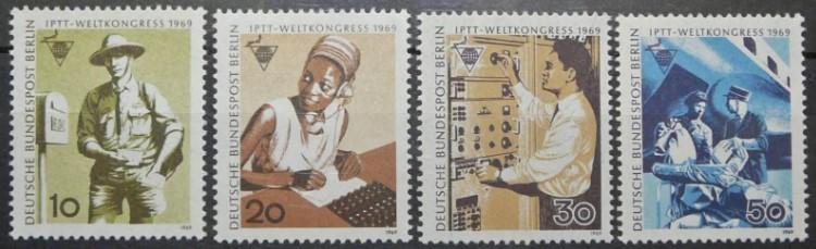 BERLİN ALMANYA 1969 20. Uluslararası Posta, Telgraf ve Telefon Personeli Kongresi