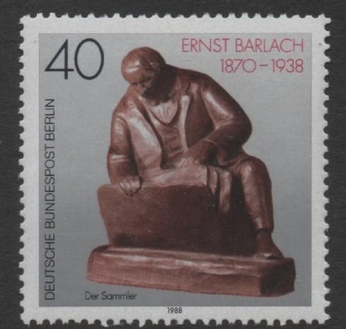 BERLİN ALMANYA 1988 Ernst Barlach’ın Ölümünün 50. Yıldönümü