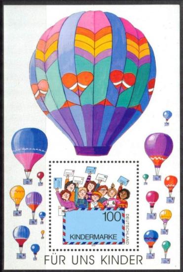 ALMANYA 1997 Çocuk Pulları Blok