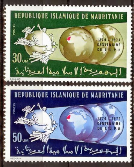 NORİTANYA 1974 UPU’nun 100 Yılı, Evrensel Posta Birliği 