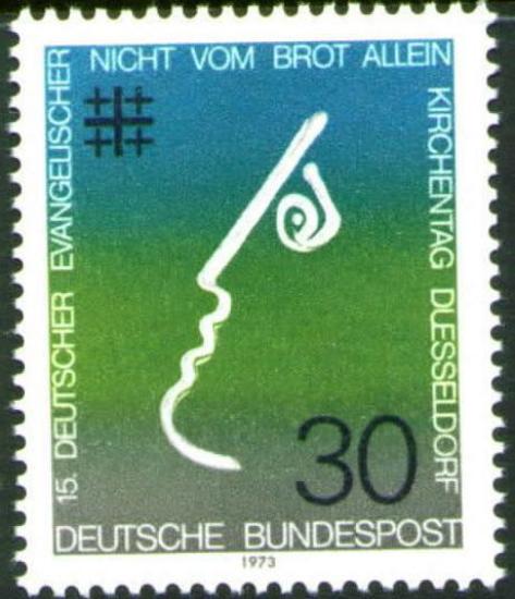 ALMANYA 1973 ALLEMAND EVANGELİSCHER KİRCHENTAG