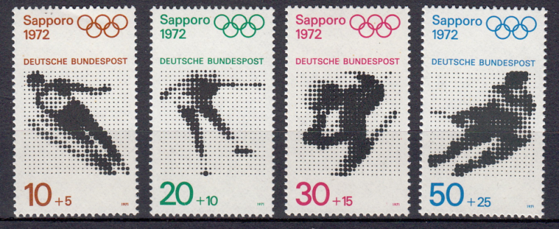ALMANYA 1971 SAPPORO OLİMPİYAT OYUNLARI 