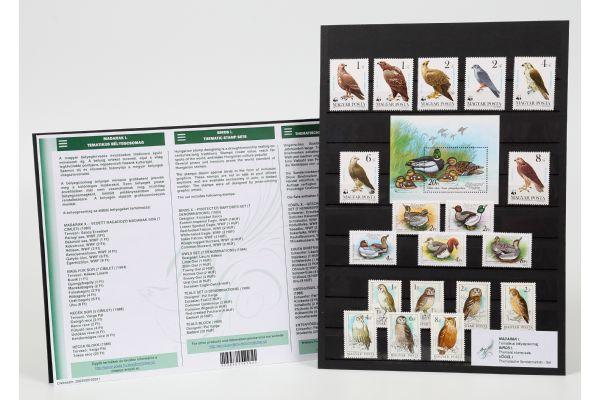 MACARİSTAN KUŞLAR POSTA PULLARI SET