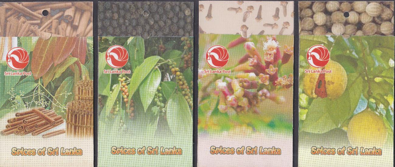 2019 Sri lanka Baharatlar Karne, Spices Of Sri lanka Booklet, 