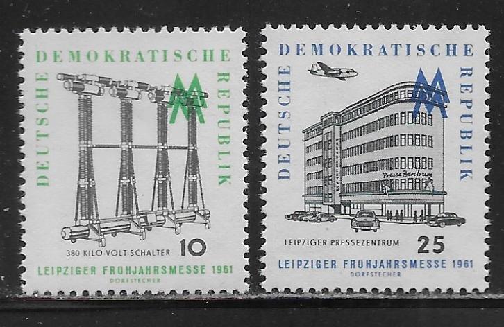  ALMANYA DDR 1961 LEİPZİG BAHAR FUARI 