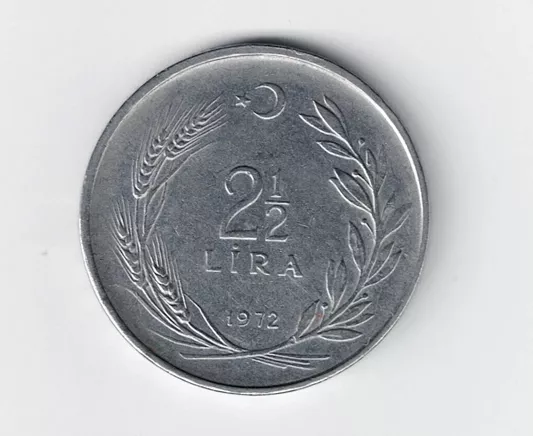 2 1/2 Lira, 1972