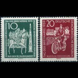 ALMANYA DDR 1959 POSTA GÜNÜ