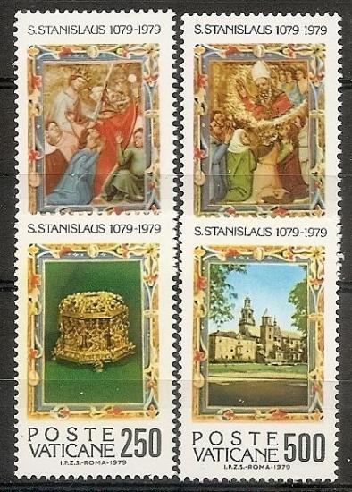 VATİKAN 1979 Polonyalı Stanislav’ın Ölümünün 1000. Yıldönümü