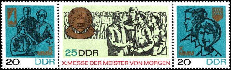 ALMANYA DDR 1967 10. Eğitim Fuarı