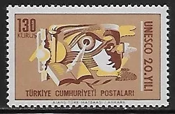 1966 UNESCO’NUN 20.YILI MNH