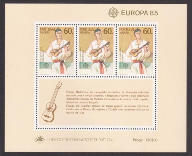 1985 MADEİRA PORTEKİZ EUROPA CEPT