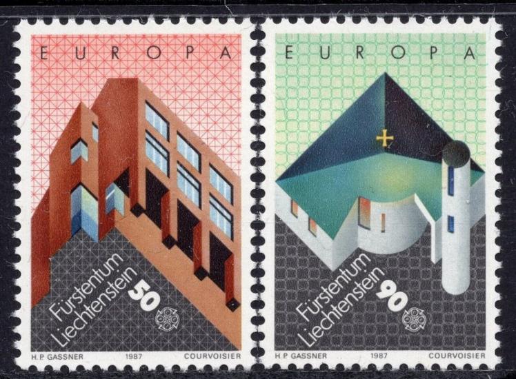 1987 EUROPA CEPT Liechtenstein 