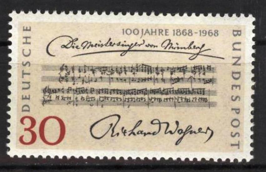 ALMANYA 1968 MÜZİK RİCHARD WAGNER OPERASI 