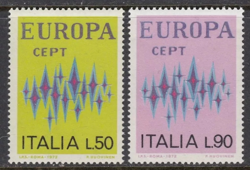 1972 İTALYA EUROPA CEPT