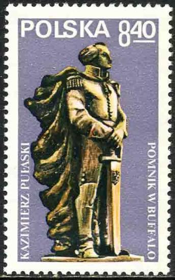 POLONYA 1979 Casimir Pulaski heykeli