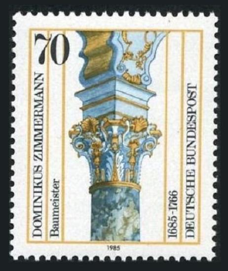 ALMANYA 1985 Dominikus Zimmermann’ın Doğumunun 300. Yıldönümü