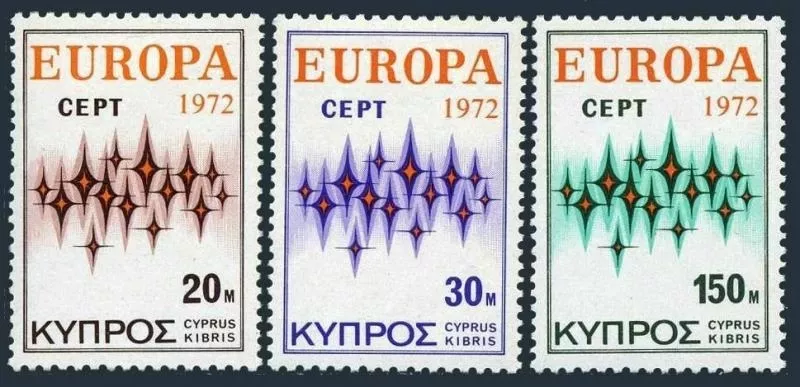 1972 KIBRIS EUROPA CEPT