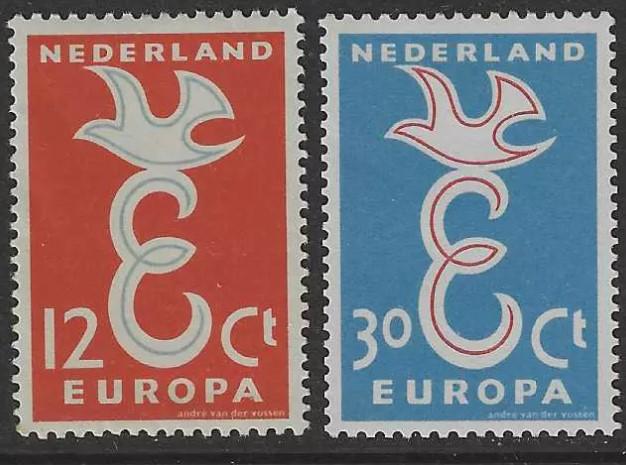 1958 HOLLANDA EUROPA CEPT
