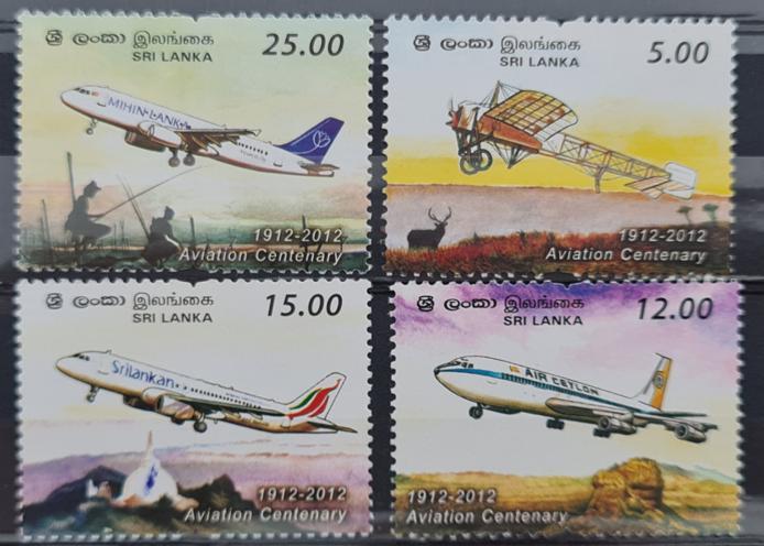 SRİ LANKA 2012 HAVA TAŞITLARI - UÇAKLAR