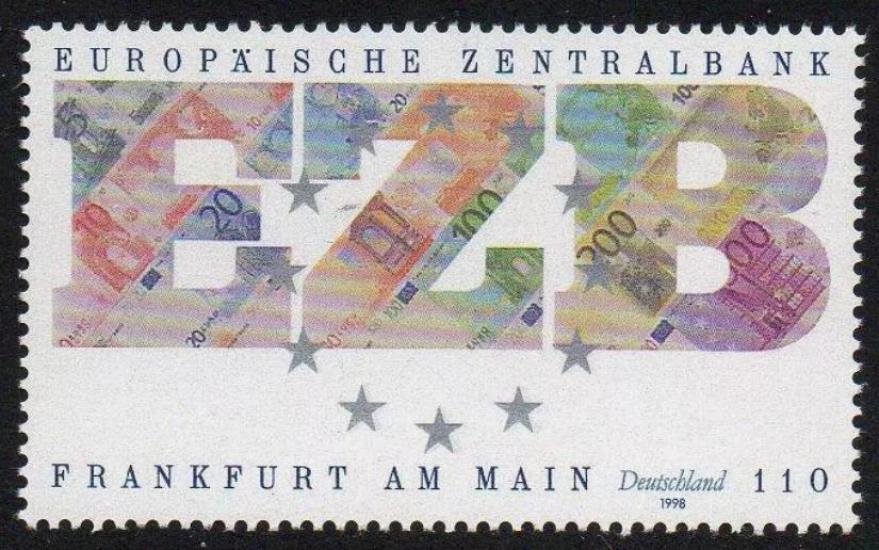 ALMANYA 1998 Frankfurt am Main’da Avrupa Merkez Bankası’nın Kuruluşu