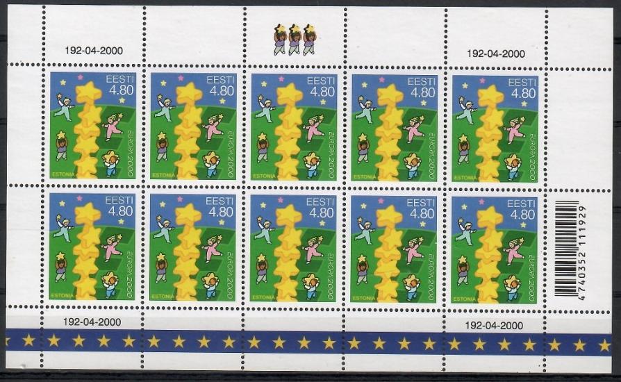 2000 ESTONYA EUROPA CEPT