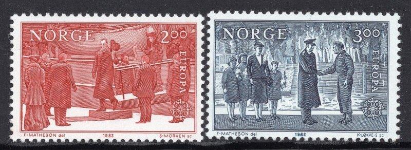 1982 EUROPA CEPT NORVEÇ