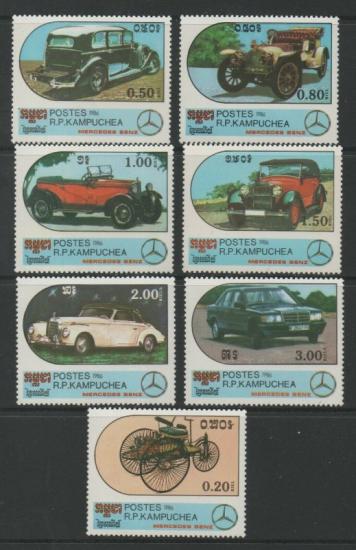 KAMBOÇYA 1986 MERSEDES OTOMOBİLLER