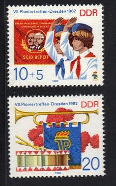  ALMANYA DDR 1982 DRESDEN İZCİ ÖNCÜLER BULUŞMASI