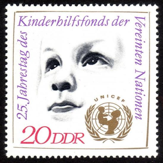ALMANYA DDR 1971 UNICEF’in 25. Kuruluş Yıldönümü