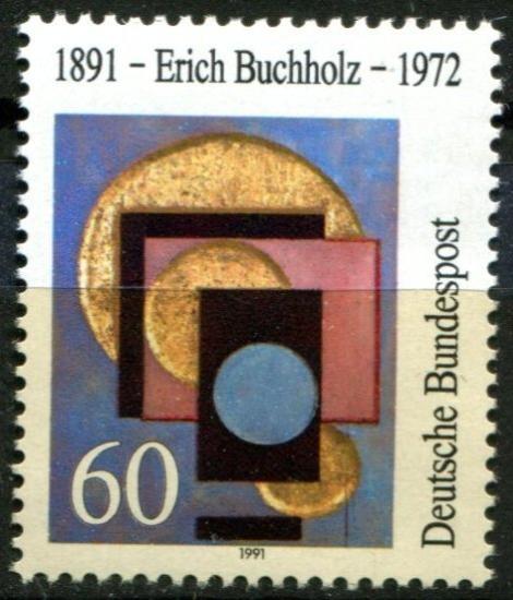 ALMANYA 1991 Sanatçı Erich Buchholz’un Doğumunun 100. Yıldönümü