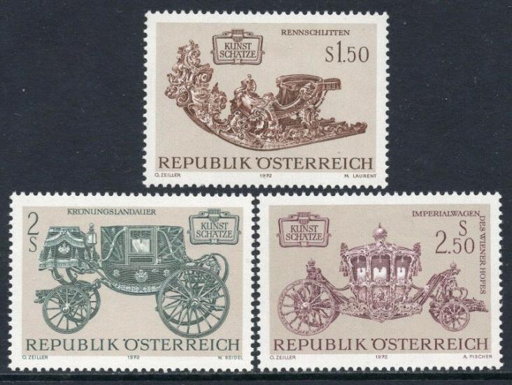 AVUSTURYA 1972 Sanat Hazineleri - Araçlar