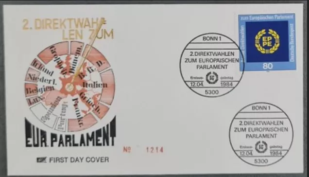 Almanya 1984 Avrupa Parlamentosu için ikinci doğrudan seçimler FDC, Bonn