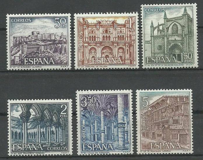 İSPANYA 1970 Mimari, binalar, gezilecek yerler, turizm