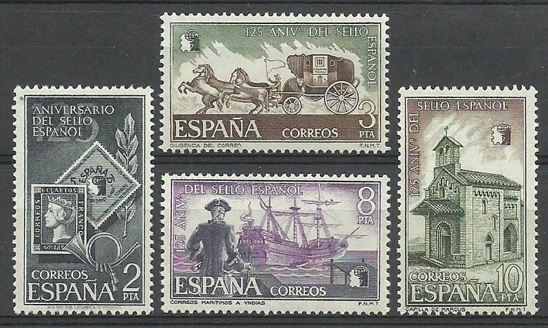 İSPANYA 1975 İspanyol Pullarının 175. Yıldönümü