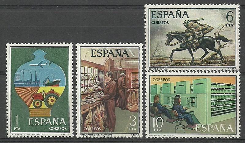 İSPANYA 1976 Posta Servisi