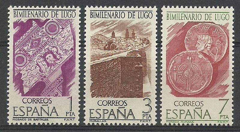 İSPANYA 1976 Lugo’nun 2000. Yıldönümü