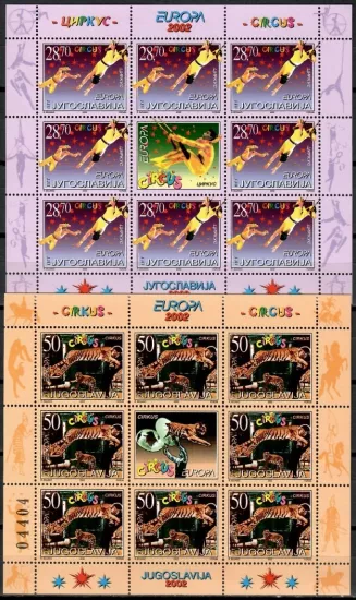 2002 EUROPA CEPT YUGOSLAVYA SİRK, KLEİNBOGEN