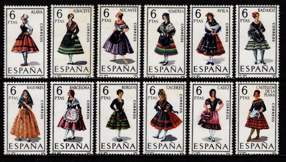 İSPANYA 1967 KOSTÜMLER