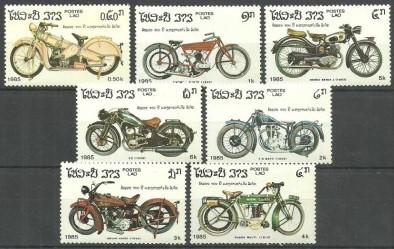 LAOS 1985 MOTORSİKLETİN 100. YILI