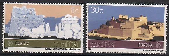 1983 MALTA EUROPA CEPT